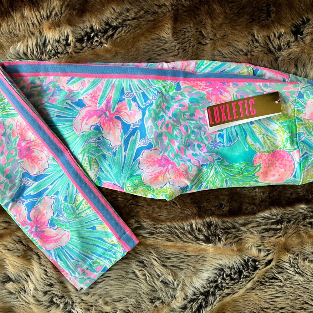 Brand New Lilly Pulitzer Corso Pant UPF 50+ size 00